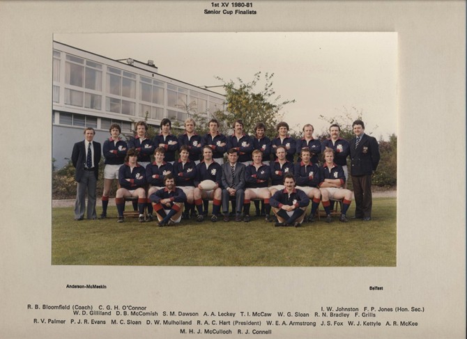 Collegians Rugby 1980 81